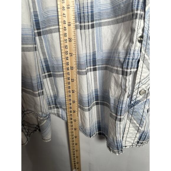 Chals Button Down Mens Sz XXL Pearl Snap western Cowboy Rodeo Cowboycore - Picture 4 of 7